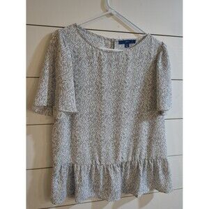 Apt  9 tiered top boho baby doll cottage summer beach whimsy
